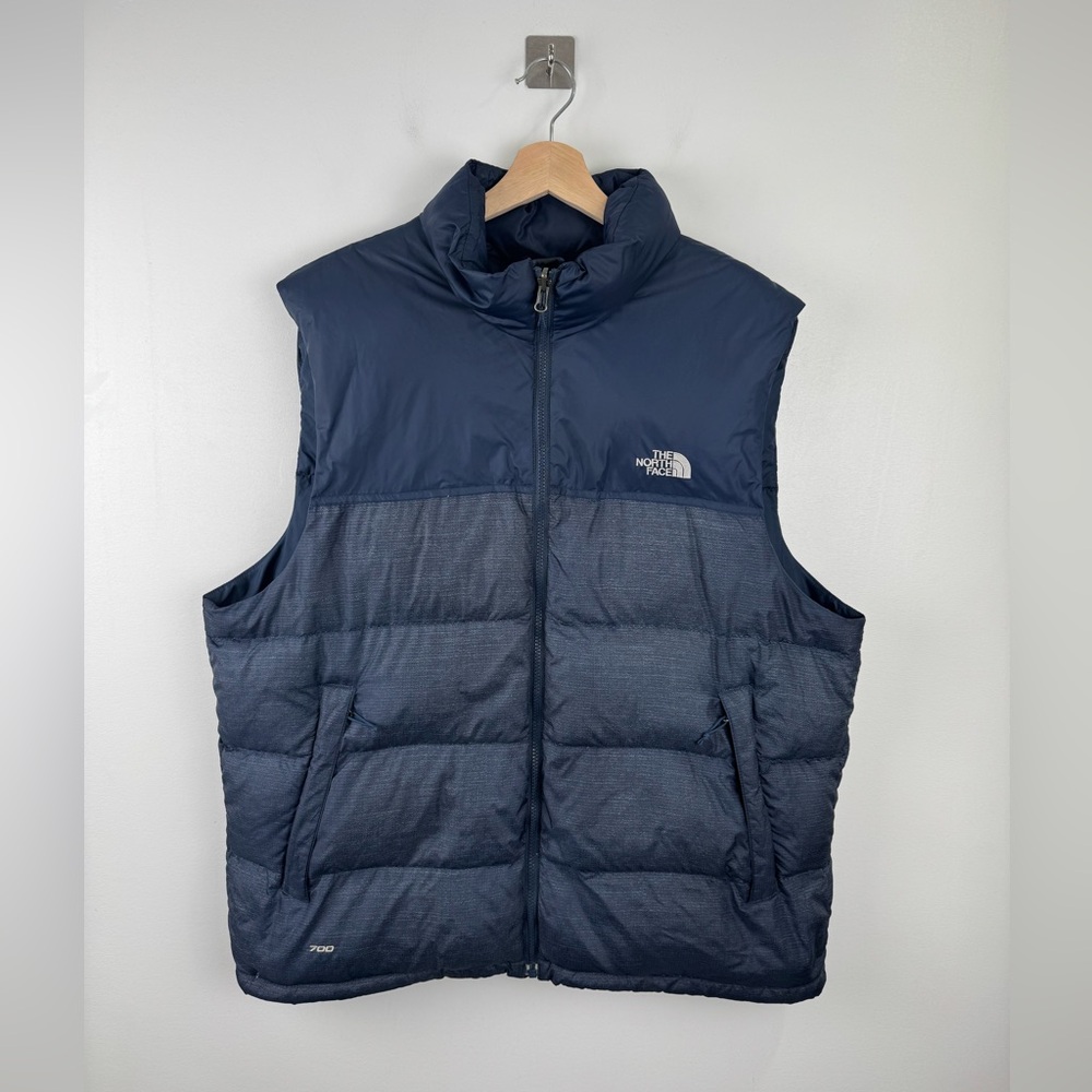 The North Face Men 1996 Retro Nuptse Blue Vest Size XL